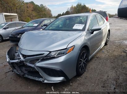 Lot #3031250478 2021 TOYOTA CAMRY SE