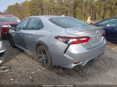 Lot #3031250478 2021 TOYOTA CAMRY SE