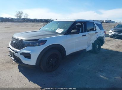 Lot #2997780967 2021 FORD POLICE INTERCEPTOR UTILITY