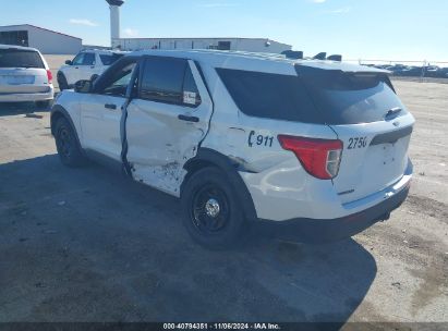 Lot #2997780967 2021 FORD POLICE INTERCEPTOR UTILITY