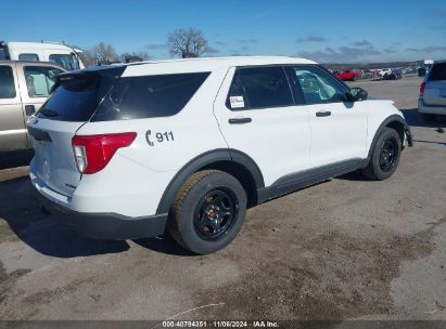 Lot #2997780967 2021 FORD POLICE INTERCEPTOR UTILITY