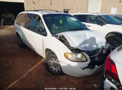 Lot #3037526000 2002 CHRYSLER TOWN & COUNTRY LX