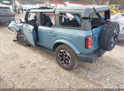 Lot #2995294751 2022 FORD BRONCO OUTER BANKS