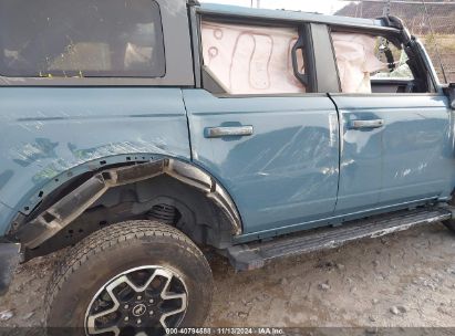 Lot #2995294751 2022 FORD BRONCO OUTER BANKS