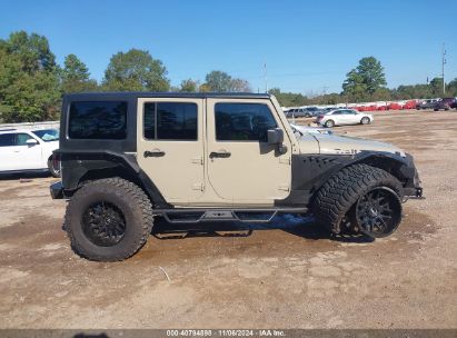 Lot #3045360994 2017 JEEP WRANGLER UNLIMITED SPORT 4X4