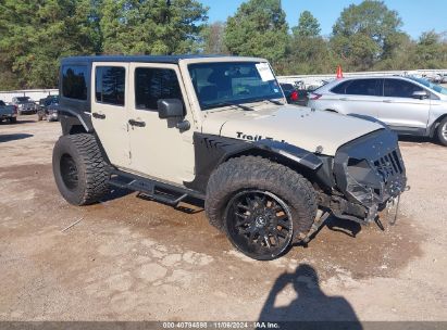 Lot #3045360994 2017 JEEP WRANGLER UNLIMITED SPORT 4X4