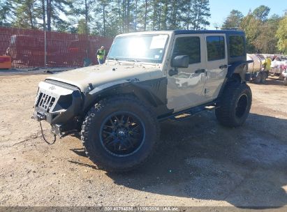 Lot #3045360994 2017 JEEP WRANGLER UNLIMITED SPORT 4X4