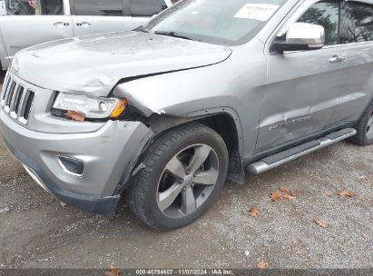 Lot #2992821470 2015 JEEP GRAND CHEROKEE LIMITED