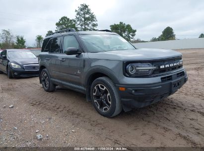 Lot #3021955172 2022 FORD BRONCO SPORT OUTER BANKS