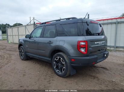 Lot #3021955172 2022 FORD BRONCO SPORT OUTER BANKS