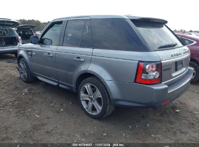 Lot #3056070479 2013 LAND ROVER RANGE ROVER SPORT HSE