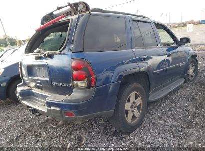 Lot #2989127567 2002 CHEVROLET TRAILBLAZER LTZ