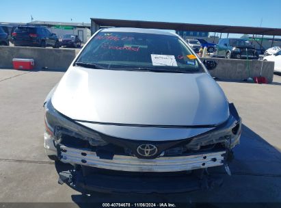 Lot #3030182025 2021 TOYOTA COROLLA SE NIGHTSHADE EDITION