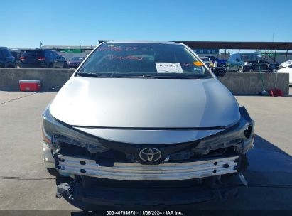 Lot #3030182025 2021 TOYOTA COROLLA SE NIGHTSHADE EDITION