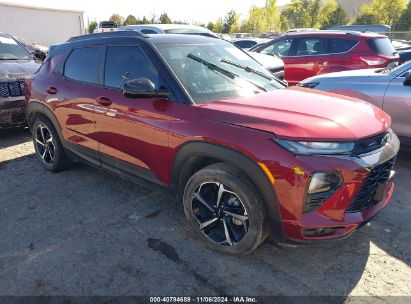 Lot #3030182029 2023 CHEVROLET TRAILBLAZER FWD RS