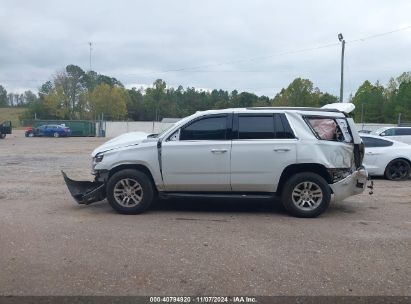 Lot #3035084134 2016 CHEVROLET TAHOE LS