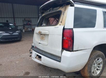 Lot #3035084134 2016 CHEVROLET TAHOE LS