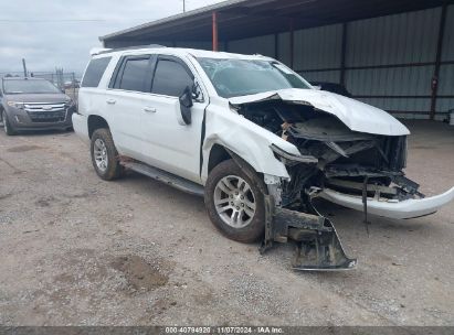 Lot #3035084134 2016 CHEVROLET TAHOE LS