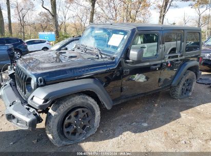 Lot #3056070475 2022 JEEP WRANGLER UNLIMITED WILLYS 4X4