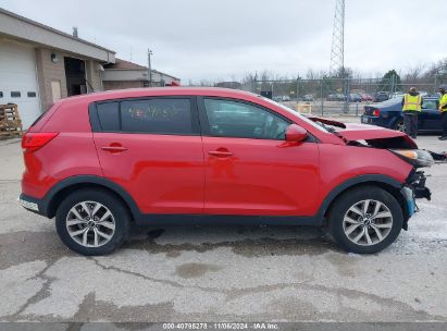 Lot #2997780955 2014 KIA SPORTAGE LX