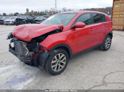 Lot #2997780955 2014 KIA SPORTAGE LX