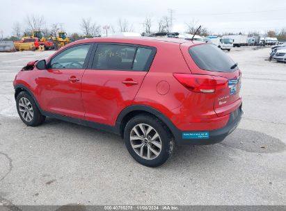 Lot #2997780955 2014 KIA SPORTAGE LX