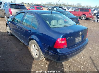 Lot #3035084121 2003 VOLKSWAGEN JETTA GLS 2.0L