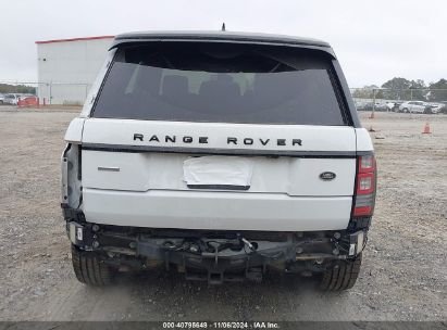 Lot #3035072850 2016 LAND ROVER RANGE ROVER 5.0L V8 SUPERCHARGED