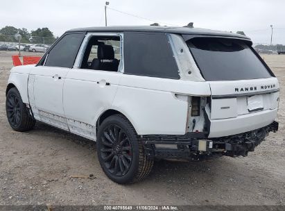 Lot #3035072850 2016 LAND ROVER RANGE ROVER 5.0L V8 SUPERCHARGED