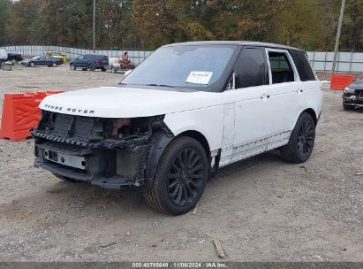 Lot #3035072850 2016 LAND ROVER RANGE ROVER 5.0L V8 SUPERCHARGED