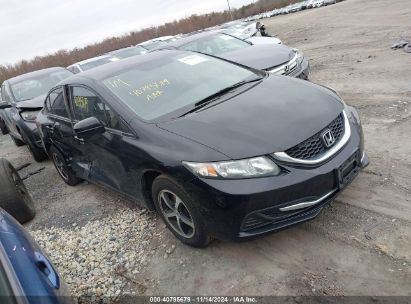 Lot #3035072851 2015 HONDA CIVIC SE