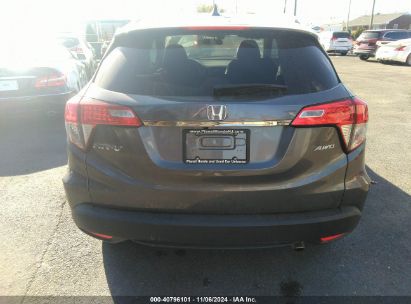 Lot #2992821449 2022 HONDA HR-V AWD EX