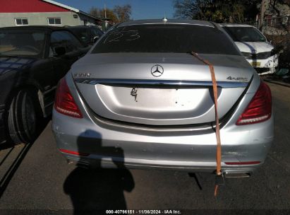 Lot #2992821448 2015 MERCEDES-BENZ S 550 4MATIC