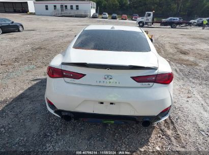 Lot #3002837165 2017 INFINITI Q60 RED SPORT 400