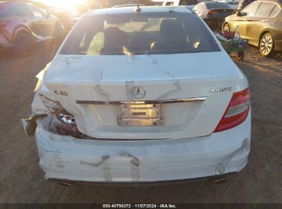 Lot #2995294711 2010 MERCEDES-BENZ C 300 LUXURY 4MATIC/SPORT 4MATIC