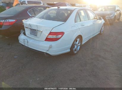 Lot #2995294711 2010 MERCEDES-BENZ C 300 LUXURY 4MATIC/SPORT 4MATIC