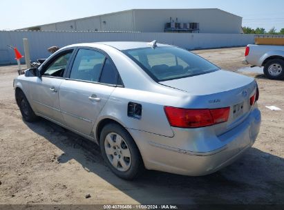 Lot #3035084108 2009 HYUNDAI SONATA GLS