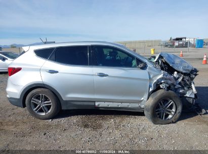 Lot #3035094851 2018 HYUNDAI SANTA FE SPORT 2.4L