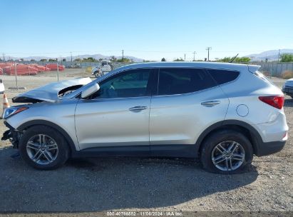 Lot #3035094851 2018 HYUNDAI SANTA FE SPORT 2.4L