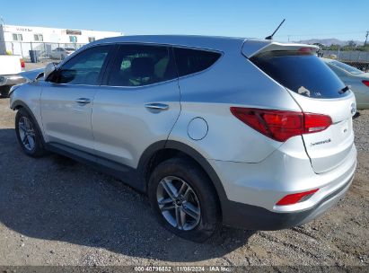 Lot #3035094851 2018 HYUNDAI SANTA FE SPORT 2.4L