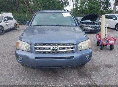 Lot #2992821423 2006 TOYOTA HIGHLANDER HYBRID LIMITED V6