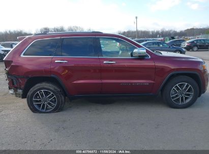 Lot #2995294702 2021 JEEP GRAND CHEROKEE LIMITED 4X4