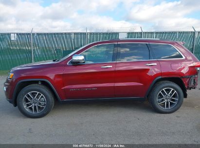 Lot #2995294702 2021 JEEP GRAND CHEROKEE LIMITED 4X4