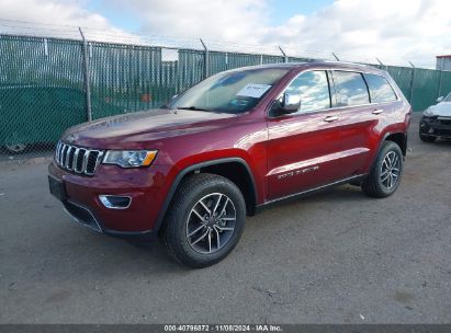 Lot #2995294702 2021 JEEP GRAND CHEROKEE LIMITED 4X4