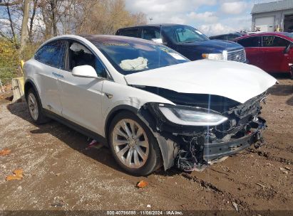 Lot #3035073439 2020 TESLA MODEL X LONG RANGE DUAL MOTOR ALL-WHEEL DRIVE/LONG RANGE PLUS DUAL MOTOR ALL-WHEEL DRIVE