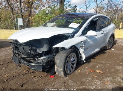 Lot #3035073439 2020 TESLA MODEL X LONG RANGE DUAL MOTOR ALL-WHEEL DRIVE/LONG RANGE PLUS DUAL MOTOR ALL-WHEEL DRIVE