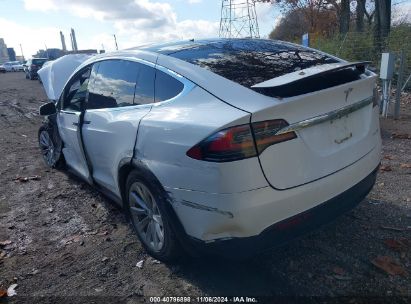 Lot #3035073439 2020 TESLA MODEL X LONG RANGE DUAL MOTOR ALL-WHEEL DRIVE/LONG RANGE PLUS DUAL MOTOR ALL-WHEEL DRIVE