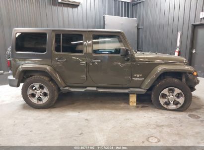 Lot #2995294701 2016 JEEP WRANGLER UNLIMITED SAHARA