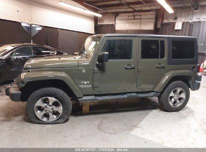 Lot #2995294701 2016 JEEP WRANGLER UNLIMITED SAHARA