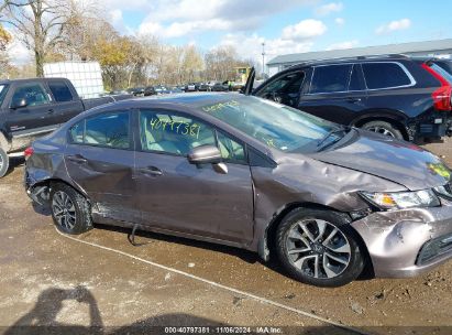 Lot #3035073433 2015 HONDA CIVIC EX